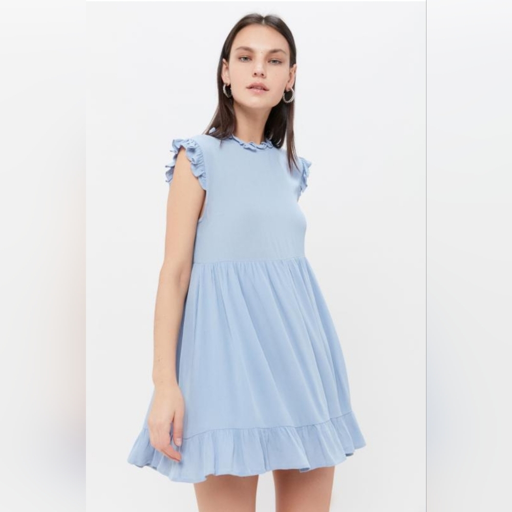 Urban Outfitters Gabby Babydoll Mini Dress